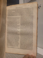 Load image into Gallery viewer, Opera [Bucolica and Georgica, with argumenta (comm. Servius, Landinus and Mancinellus); Aeneis, with argumenta (comm. Servius, Donatus and Landinus)]. Add: Maphaeus Vegius: Liber XIII Aeneidos. Additional texts, 1491-1492. A Rare Virgil