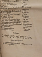 Load image into Gallery viewer, Opera [Bucolica and Georgica, with argumenta (comm. Servius, Landinus and Mancinellus); Aeneis, with argumenta (comm. Servius, Donatus and Landinus)]. Add: Maphaeus Vegius: Liber XIII Aeneidos. Additional texts, 1491-1492. A Rare Virgil