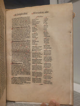 Load image into Gallery viewer, ***RESERVED*** Quaestiones Perutiles Super total Philosophia Naturali, 1481. First Edition of Aristotle Commentaries on Science, Medicine, Astronomy, and More
