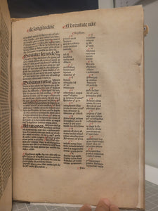 ***RESERVED*** Quaestiones Perutiles Super total Philosophia Naturali, 1481. First Edition of Aristotle Commentaries on Science, Medicine, Astronomy, and More