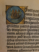 Load image into Gallery viewer, Book of Hours, Circa 1450. Use of Paris, France. Illuminated Manuscript on Vellum, 11 Damaged Full-Page Miniatures with Full Borders, and Two Historiated Initials