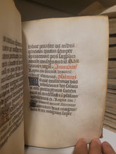 Load image into Gallery viewer, Book of Hours, Circa 1450. Use of Paris, France. Illuminated Manuscript on Vellum, 11 Damaged Full-Page Miniatures with Full Borders, and Two Historiated Initials
