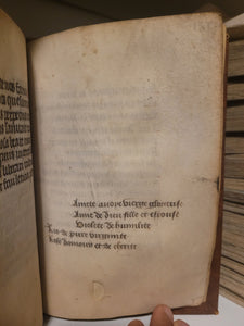 Book of Hours, Circa 1450. Use of Paris, France. Illuminated Manuscript on Vellum, 11 Damaged Full-Page Miniatures with Full Borders, and Two Historiated Initials