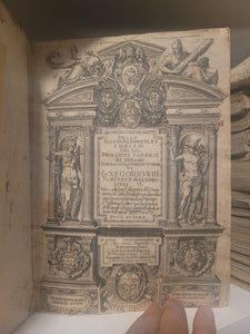 Delle Allusioni, Imprese, et Emblemi del Signor Principio Fabricii, 1588. First and Only Edition of this Allegorical Emblem Book