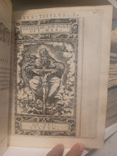 Load image into Gallery viewer, Delle Allusioni, Imprese, et Emblemi del Signor Principio Fabricii, 1588. First and Only Edition of this Allegorical Emblem Book