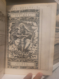 Delle Allusioni, Imprese, et Emblemi del Signor Principio Fabricii, 1588. First and Only Edition of this Allegorical Emblem Book