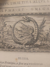 Load image into Gallery viewer, Delle Allusioni, Imprese, et Emblemi del Signor Principio Fabricii, 1588. First and Only Edition of this Allegorical Emblem Book