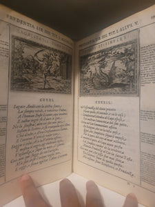 Delle Allusioni, Imprese, et Emblemi del Signor Principio Fabricii, 1588. First and Only Edition of this Allegorical Emblem Book
