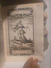 Load image into Gallery viewer, Delle Allusioni, Imprese, et Emblemi del Signor Principio Fabricii, 1588. First and Only Edition of this Allegorical Emblem Book