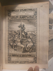 Delle Allusioni, Imprese, et Emblemi del Signor Principio Fabricii, 1588. First and Only Edition of this Allegorical Emblem Book