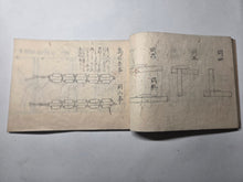 Load image into Gallery viewer, On the Art of Kumihimo (Japanese Braiding), Circa 1750-1800 (Mid to Late Edo Period). Illustrated Manuscript on the Artform and Craft of Making Braids and Cords