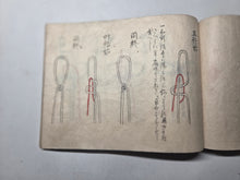 Load image into Gallery viewer, On the Art of Kumihimo (Japanese Braiding), Circa 1750-1800 (Mid to Late Edo Period). Illustrated Manuscript on the Artform and Craft of Making Braids and Cords