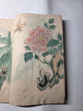Load image into Gallery viewer, Shasei-Cho (Drawing Book), Circa 1860-1890 (Late Edo to Meiji Period). Hand Colored Manuscript Sketchbook with Dozens of Paintings and Sketches, including Courtesans and Noblewomen, and a Yurei. Possibly for Craft Projects