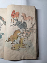Load image into Gallery viewer, Shasei-Cho (Drawing Book), Circa 1860-1890 (Late Edo to Meiji Period). Hand Colored Manuscript Sketchbook with Dozens of Paintings and Sketches, including Courtesans and Noblewomen, and a Yurei. Possibly for Craft Projects