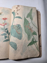 Load image into Gallery viewer, Shasei-Cho (Drawing Book), Circa 1860-1890 (Late Edo to Meiji Period). Hand Colored Manuscript Sketchbook with Dozens of Paintings and Sketches, Possibly for Craft Projects