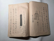 Load image into Gallery viewer, Hatano Zusetsu (An Illustrated Guide to Flags), Circa 1800-1850 (Late Edo Period). Illustrated Military Manuscript
