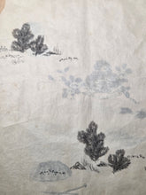 Load image into Gallery viewer, Japanese Manuscript Sketchbook of Various Plants, Ceramics, and Birds, With One Full-Page Illustration of a Bonsai, 19th Century. 27 Pages of Pen and Ink Illustrations. Likely for Crafts
