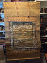 Load image into Gallery viewer, The Taima Mandala, Circa 1700-1750. An Extravagantly and Masterfully Produced Painting of Sukhavati, the Western Pure Land, With Extensive Usage of Gold Leaf