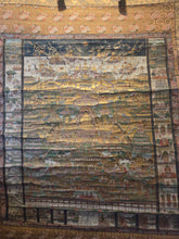 Load image into Gallery viewer, The Taima Mandala, Circa 1700-1750. An Extravagantly and Masterfully Produced Painting of Sukhavati, the Western Pure Land, With Extensive Usage of Gold Leaf