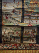 Load image into Gallery viewer, The Taima Mandala, Circa 1700-1750. An Extravagantly and Masterfully Produced Painting of Sukhavati, the Western Pure Land, With Extensive Usage of Gold Leaf