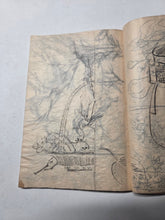 Load image into Gallery viewer, Three Manuscript Sketchbooks of Various Compositions, Circa 1820-1854. Attributed to a Noted Nanga and Literati Artist Skill in the Southern School Style, with a Staggering 198 Pages of Inked Landscapes, Animals, and Much More