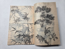 Load image into Gallery viewer, Three Manuscript Sketchbooks of Various Compositions, Circa 1820-1854. Attributed to a Noted Nanga and Literati Artist Skill in the Southern School Style, with a Staggering 198 Pages of Inked Landscapes, Animals, and Much More