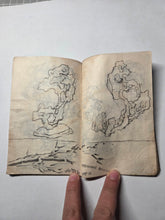 Load image into Gallery viewer, Two Manuscript Sketchbooks of Various Compositions, Circa 1820-1854. Attributed to a Noted Nanga and Literati Artist Skill in the Southern School Style, with 78 Pages of Inked Landscapes, Figures, and Much More. Books 4-5