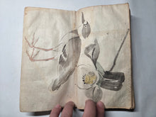 Load image into Gallery viewer, Japanese Manuscript Sketchbook, Circa 1844-1848?. An Ukiyo-E Artist Book with 80 Pages of Colored Paintings and Ink Sketches, Hundreds of Drawings