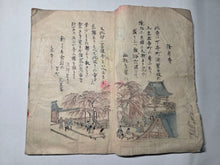 Load image into Gallery viewer, Kacho Oyobi Sansui no zu (Painting Album of Sites with Flowers and Birds), Circa 1870-1900. 24 Pages of Brightly Painted Illustrations of Floral Gatherings, Various Birds, and Landscapes