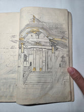 Load image into Gallery viewer, Nomura Bunkyo Shozō Gakō Shasei (Nomura Bunkyo's Collection of Sketches), Circa 1868-1875. Early Meiji Sketchbook by a Japanese Painter of the Shijo School, With Roughly 57 Pages of Landscape Sketches and Sumi-E Ink Wash Painting