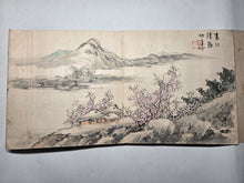Load image into Gallery viewer, A Late Edo to Early Meiji Period Painting Album, Circa 1840-1870. 24 Double Page Paintings of Beautiful Sumi-E Ink Wash Paintings
