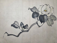 Load image into Gallery viewer, A Late Edo to Early Meiji Period Painting Album, Circa 1840-1870. 24 Double Page Paintings of Beautiful Sumi-E Ink Wash Paintings