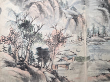 Load image into Gallery viewer, Manmanso (Casual Sketches), Circa 1847-1848. A Manuscript Sketchbook with 84 Beautiful Pages of Landscape Paintings, Still Lives, and More, Most in Color, by an Unknown Literati Artist