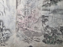 Load image into Gallery viewer, Nomura Bunkyo Shozō Gakō Shasei Gajō (Nomura Bunkyo's Sketchbook), Circa 1868-1875. Early Meiji Sketchbook by a Japanese Painter of the Shijo School, with 46 Full-Page Landscape Sketches and Sumi-E Ink Wash Paintings