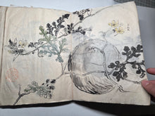 Load image into Gallery viewer, Nomura Bunkyo Shozō Gakō Shasei Gajō (Nomura Bunkyo's Sketchbook), Circa 1868-1875. Early Meiji Sketchbook by a Japanese Painter of the Shijo School, with 100 Full-Page Landscape Sketches and Sumi-E Ink Wash Paintings