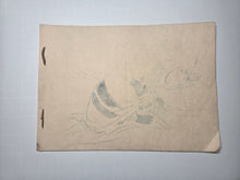 Load image into Gallery viewer, Komatsu Tsuru, Circa 1870-1900. A Lovely Sketch Book of Various Subjects, with 15 Ink Sketches