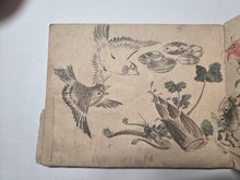 Load image into Gallery viewer, A Literati Artist’s Sketch Book, Circa 1800-1840. 27 Pages with Countless Sketches in Ink and Color, With Pasted in Examples