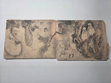 Load image into Gallery viewer, A Literati Artist’s Sketch Book, Circa 1800-1840. 27 Pages with Countless Sketches in Ink and Color, With Pasted in Examples