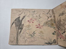 Load image into Gallery viewer, A Literati Artist’s Sketch Book, Circa 1800-1840. 27 Pages with Countless Sketches in Ink and Color, With Pasted in Examples