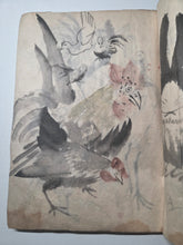 Load image into Gallery viewer, Shugacho (Painting Practice), Circa 1840-1870. Manuscript Sketchbook by a Japanese Painter of the Late Edo to Early Meiji Period. Hundreds of Copied Illustrations and Original Subjects, including Reproductions from Hokusai’s Manga