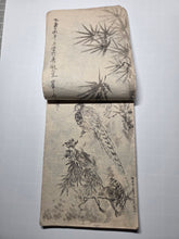 Load image into Gallery viewer, Jinshin Kagan, 1872. A Collection of Three Manuscript Sketchbooks of Paintings by Literati Students of the Nanga or Southern Schools, with Additional Watercolor and Other Examples