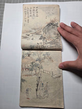 Load image into Gallery viewer, Jinshin Kagan, 1872. A Collection of Three Manuscript Sketchbooks of Paintings by Literati Students of the Nanga or Southern Schools, with Additional Watercolor and Other Examples