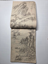 Load image into Gallery viewer, Jinshin Kagan, 1872. A Collection of Three Manuscript Sketchbooks of Paintings by Literati Students of the Nanga or Southern Schools, with Additional Watercolor and Other Examples