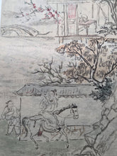 Load image into Gallery viewer, Jinshin Kagan, 1872. A Collection of Three Manuscript Sketchbooks of Paintings by Literati Students of the Nanga or Southern Schools, with Additional Watercolor and Other Examples