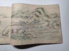 Load image into Gallery viewer, Jinshin Kagan, 1872. A Collection of Three Manuscript Sketchbooks of Paintings by Literati Students of the Nanga or Southern Schools, with Additional Watercolor and Other Examples