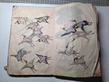 Load image into Gallery viewer, The Manuscript Painting Book of Noguchi Shosai, Circa 1840-1870. Manuscript Sketchbook of Paintings by a Japanese Painter of the Late Edo to Early Meiji Period. Hundreds of Skilled, Copied Illustrations and Original Subjects
