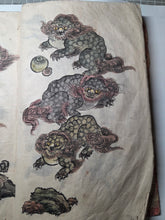 Load image into Gallery viewer, The Manuscript Painting Book of Noguchi Shosai, Circa 1840-1870. Manuscript Sketchbook of Paintings by a Japanese Painter of the Late Edo to Early Meiji Period. Hundreds of Skilled, Copied Illustrations and Original Subjects