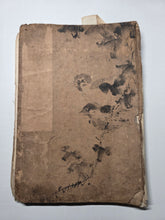 Load image into Gallery viewer, A Literati Artist’s Sketch Book, Circa 1800-1840. 56 Pages of Heavily Detailed Ink Wash Drawings, with Pasted and Tipped in Pieces. Many Pages on Birds and Ornithology