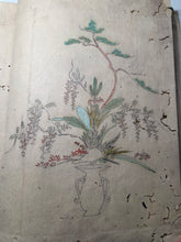 Load image into Gallery viewer, Shinsen Heika Zui (New Selection of Illustrated Flower Arrangement), Circa 1750-1800. A Mid to Late Edo Period Manuscript Copy of Yamanaka’s Work on Ikebana School of Flower Arrangment, with 100 Hand Painted, Full-Page Illustrations