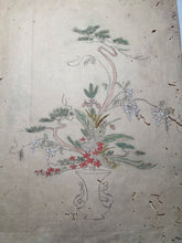 Load image into Gallery viewer, Shinsen Heika Zui (New Selection of Illustrated Flower Arrangement), Circa 1750-1800. A Mid to Late Edo Period Manuscript Copy of Yamanaka’s Work on Ikebana School of Flower Arrangment, with 100 Hand Painted, Full-Page Illustrations